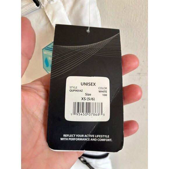 Arctic Quest Unisex Kids Insulated Windproof Winter Snow Pants White Sz XS (5/6) - Picture 8 of 9